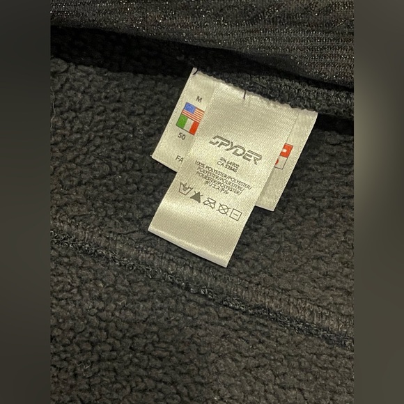 Mens SPYDER Foremost Zip Heavy Weight Core Sweater Jacket Size Medium - Picture 6 of 15